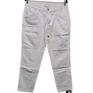 Garnet Hill Womens Organic Cotton & Lycra Pants Size 10B‎ Beige